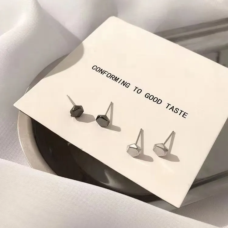 UX Cool And Refreshing Stud Earrings Unisex-6