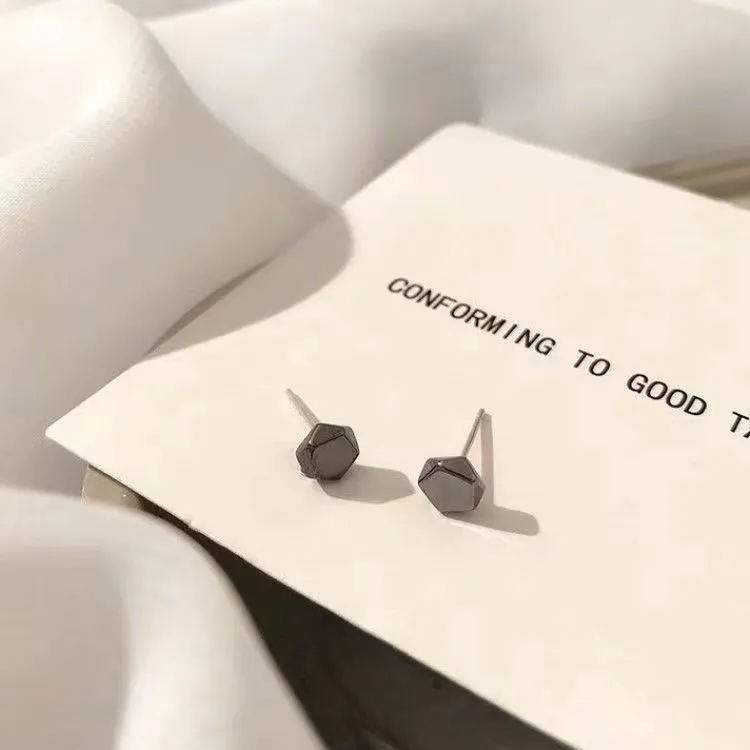 UX Cool And Refreshing Stud Earrings Unisex-2
