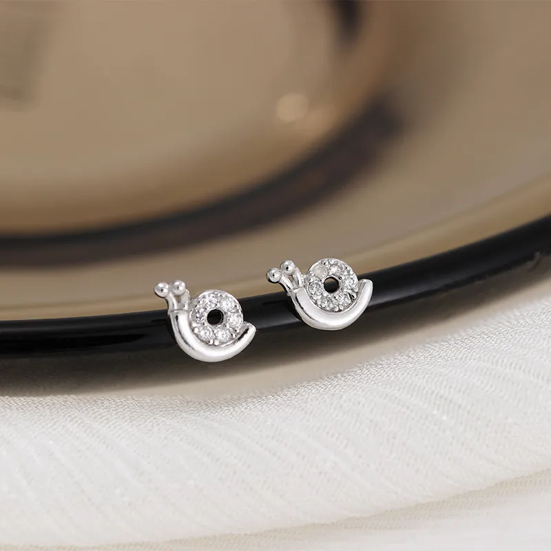 UX S925 Silver Stud Earrings Women's-1