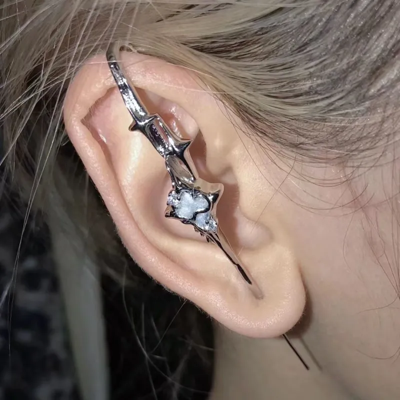 UX Alloy Clip On Earrings Unisex-2
