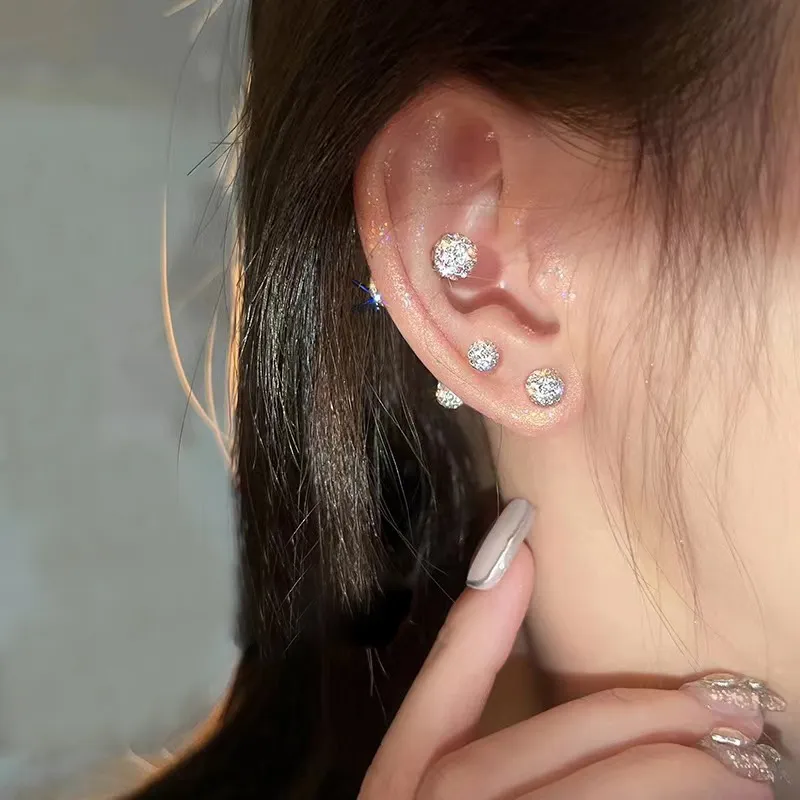 UX Trendy Design Advanced Exuding Luxury Stud Earrings Unisex-1