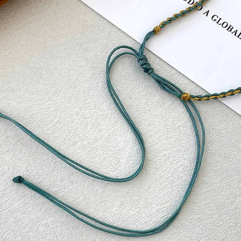 UX S999 Fine Silver Sterling Silver Necklaces Unisex-4