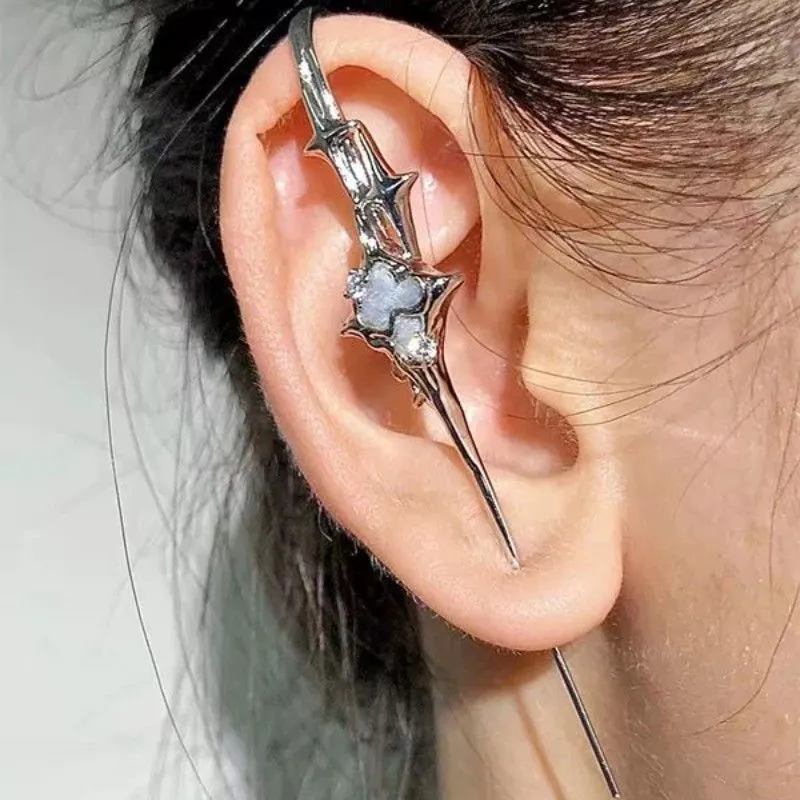 UX Alloy Clip On Earrings Unisex-3