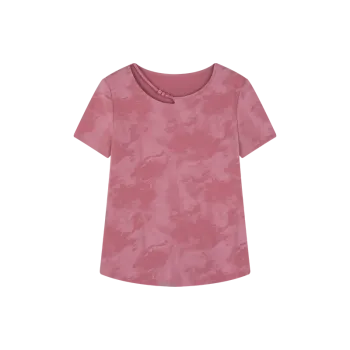 Mo Han Yi Mei T Shirt Women's Rubber Pink