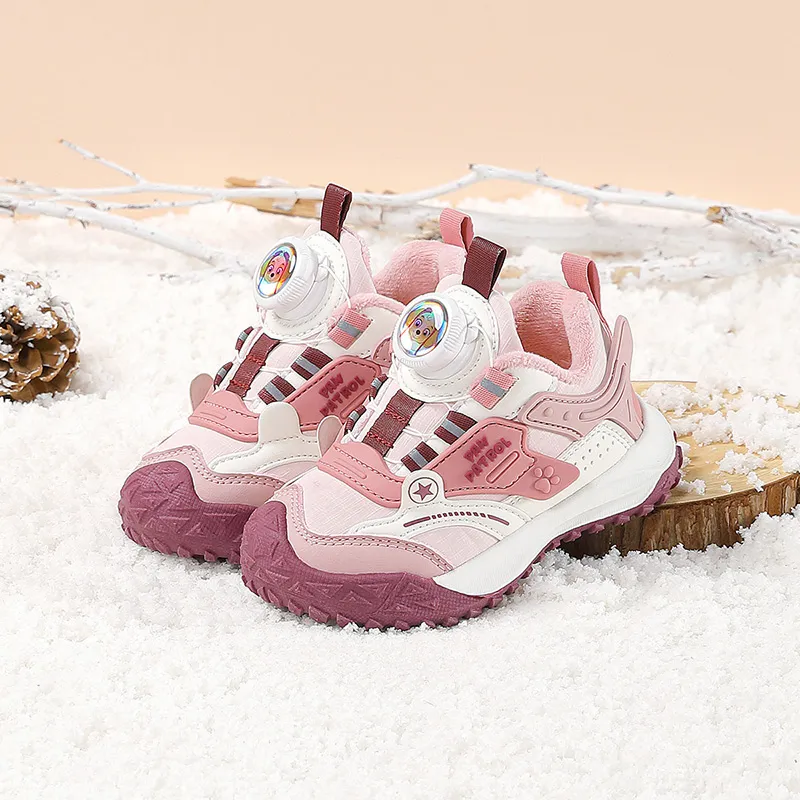 PAW PATROL Slip Resistant, Abrasion Resistant, Thermal Cushioning Mid Top Kids' Running Shoes Kids'-19