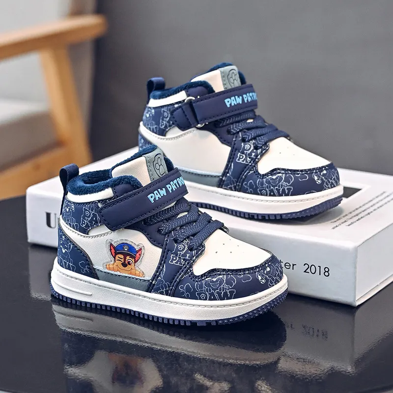 PAW PATROL Cushioning Abrasion Resistant Thermal Mid Top Kids Lifestyle Shoes Kids'-5