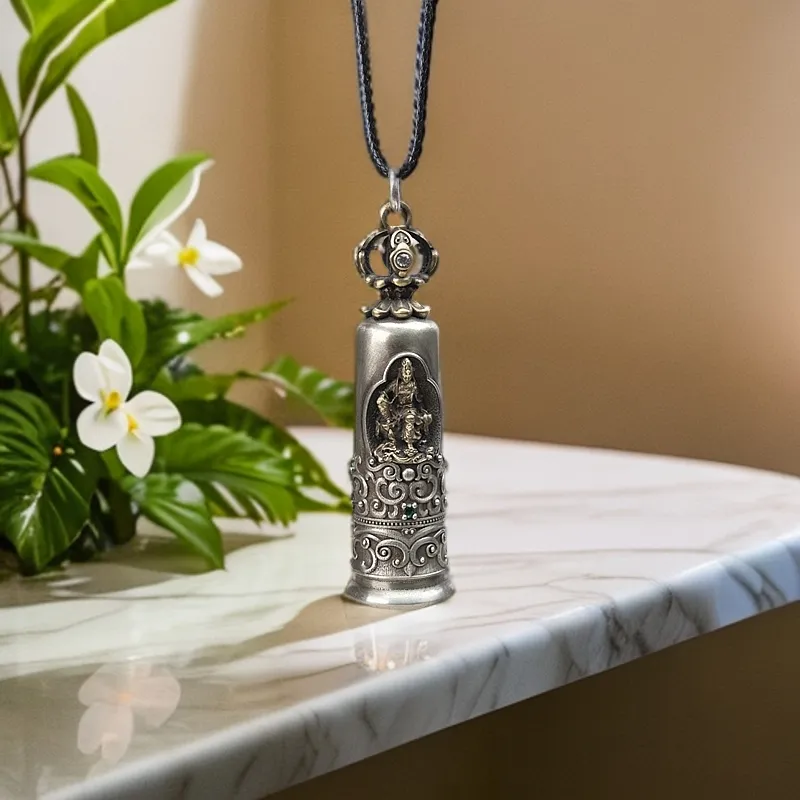 Three Blessings Of Happiness Copper Necklaces Unisex-1