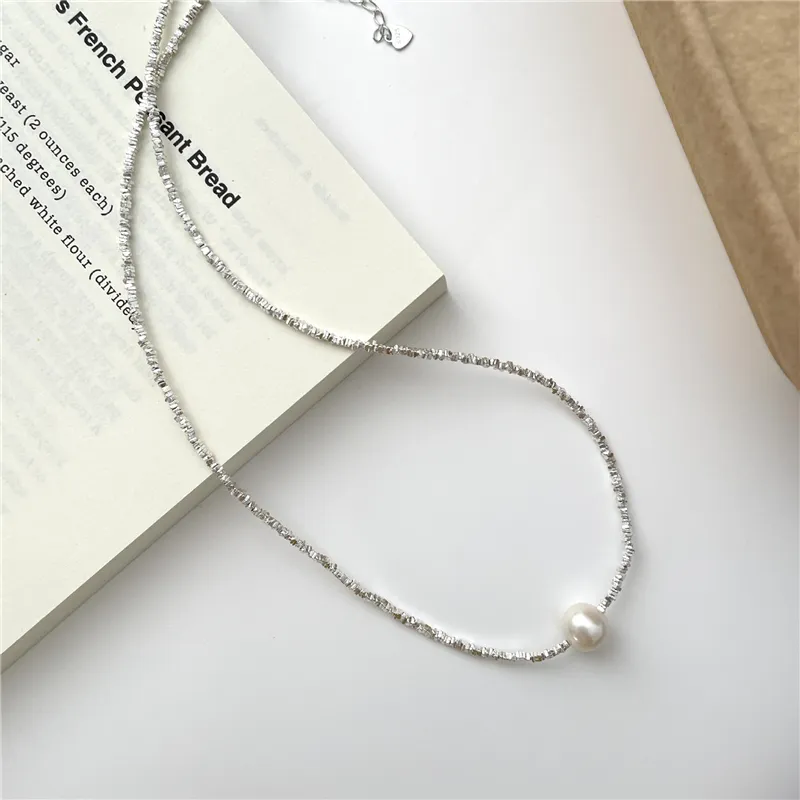 Andaozi Pearl Necklaces Women's-5