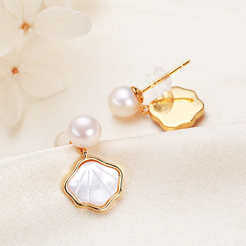 Andaozi Pearl Necklaces Women's-3
