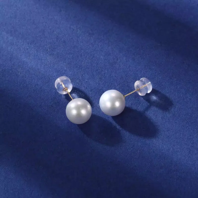 Andaozi Freshwater Pearl Stud Earrings Women's-4