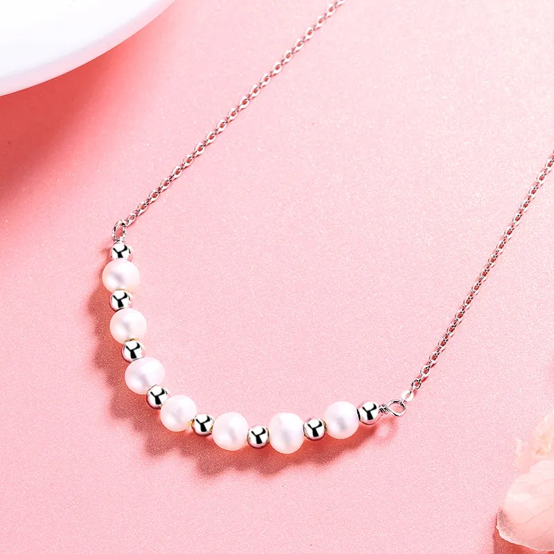 Andaozi Pearl Necklaces Women's-1