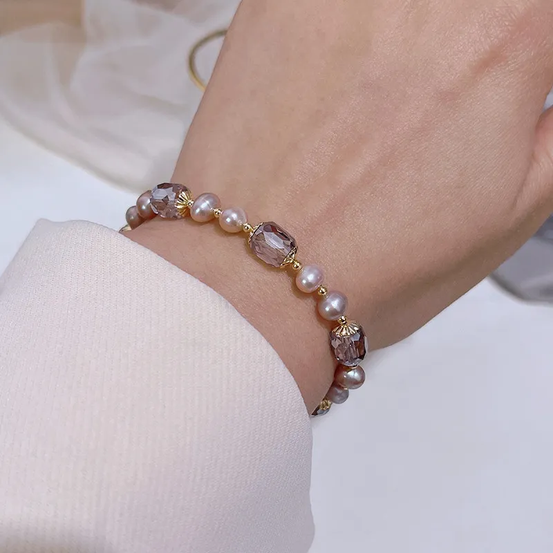 Andaozi Pearl Bracelets Women's-2