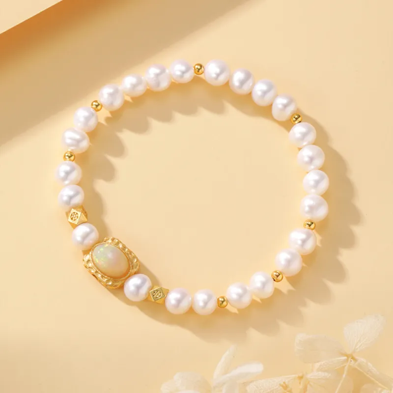 Andaozi Freshwater Pearl Bracelets Women's-1