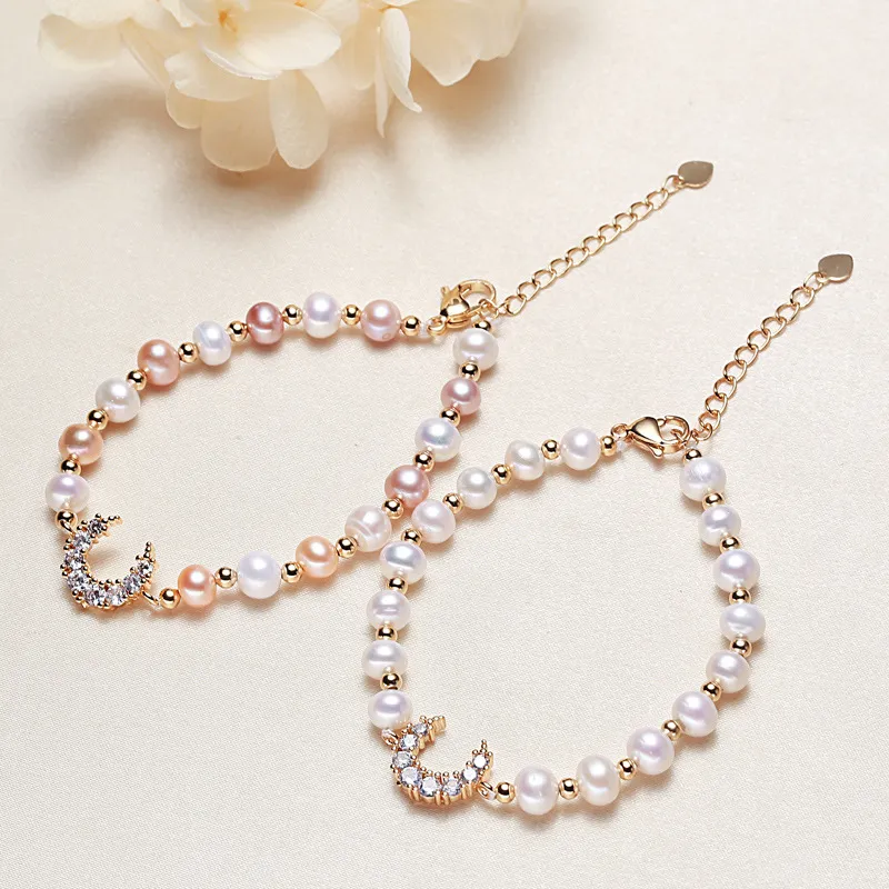 Andaozi Pearl Bracelets Women's-6