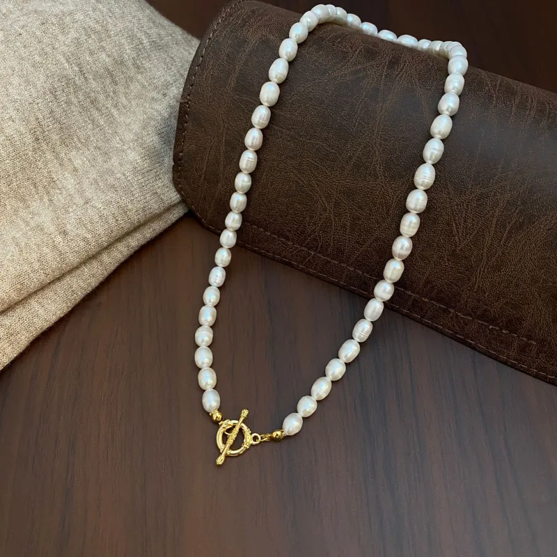 Andaozi Freshwater Pearl Necklaces Women's-2