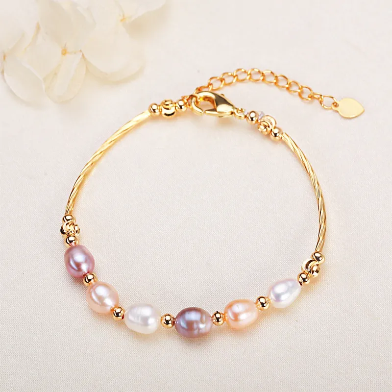 Andaozi Pearl Bracelets Women's-2