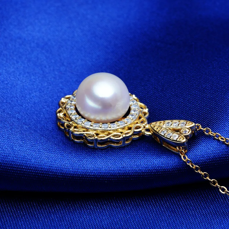 Andaozi Pearl Necklaces Women's-4