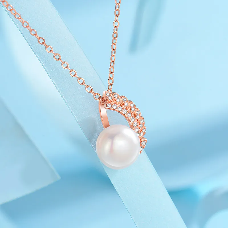 Andaozi Pearl Necklaces Women's-5