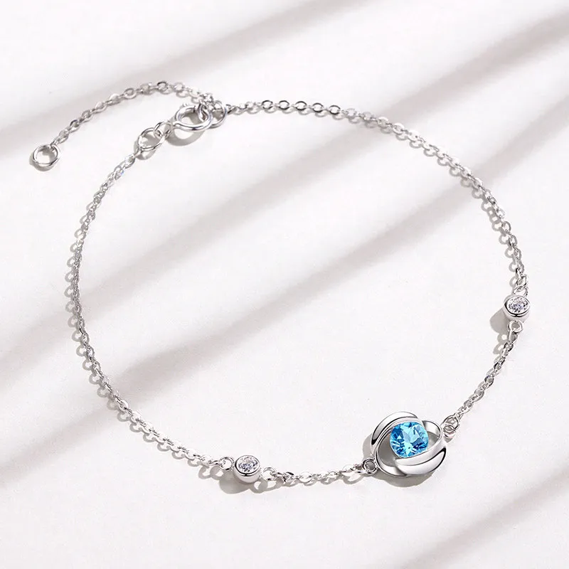 Andaozi S925 Silver Bracelets Unisex-2