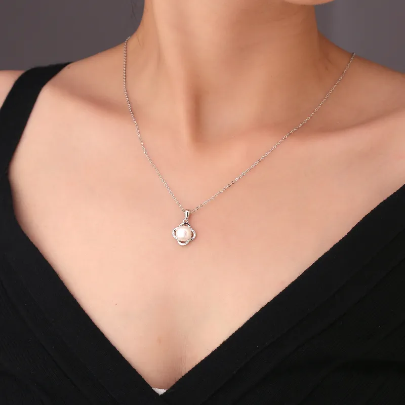 Andaozi Freshwater Pearl Necklaces Women's-2