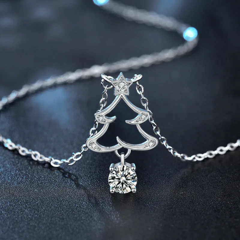 Andaozi S925 Silver Necklaces Women's-2