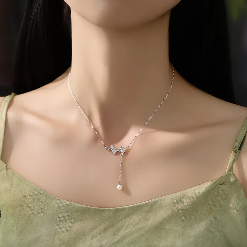 Andaozi Pearl Necklaces Women's-4