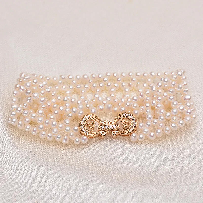 Andaozi Pearl Bracelets Women's-2