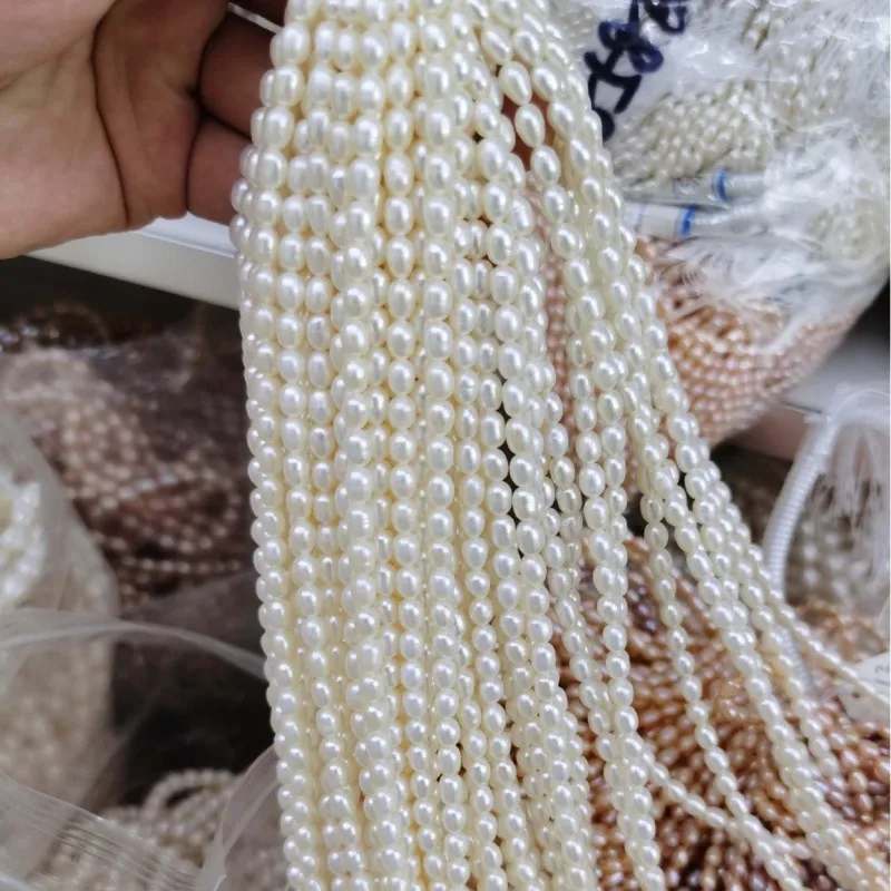 Andaozi Pearl Necklaces Women's-3