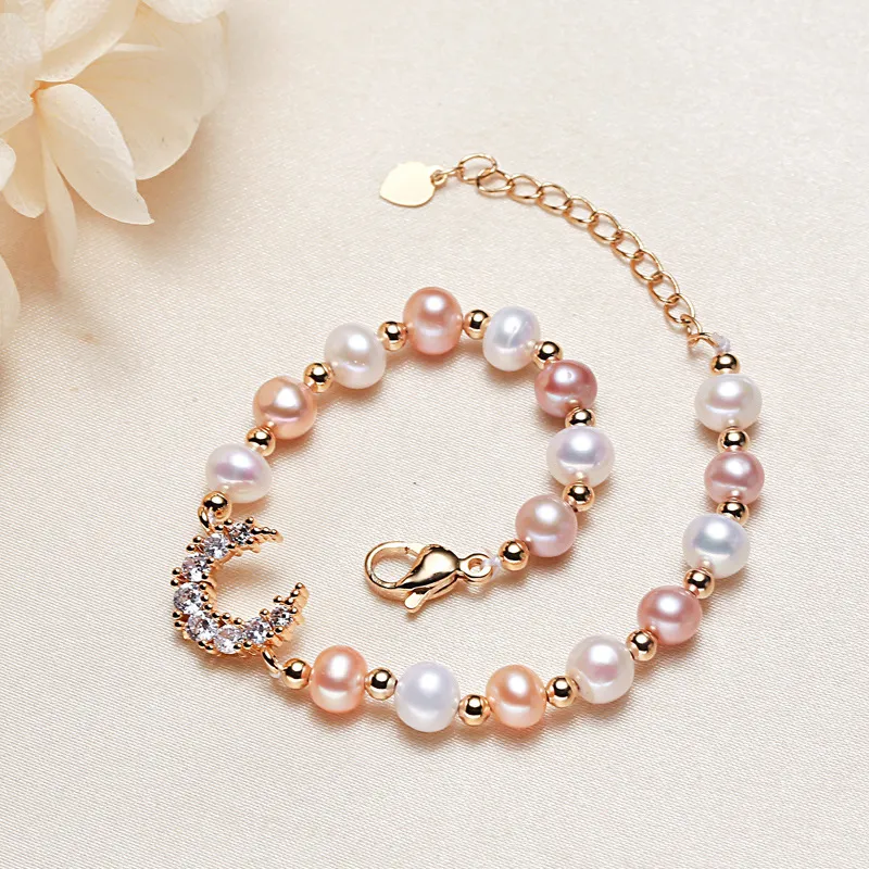 Andaozi Pearl Bracelets Women's-1