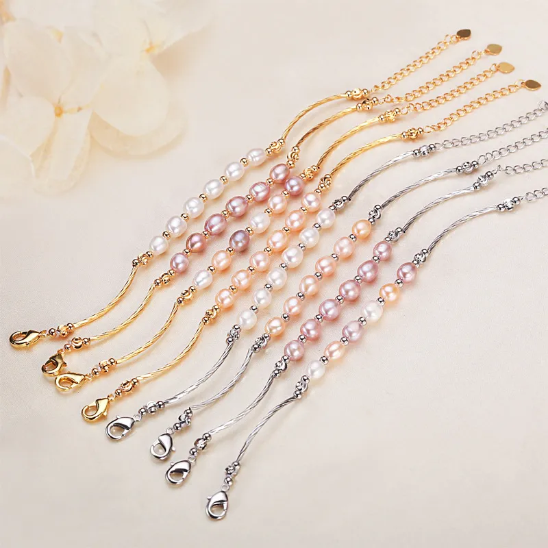 Andaozi Pearl Bracelets Women's-1