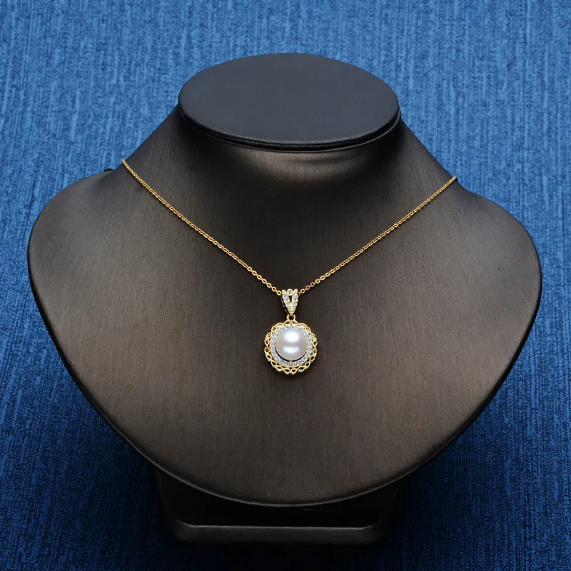 Andaozi Pearl Necklaces Women's-1