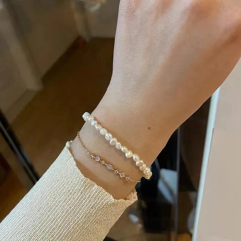 Andaozi Freshwater Pearl Bracelets Women's-2
