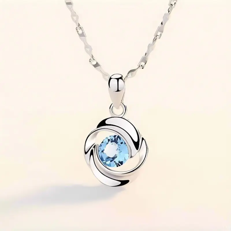 Andaozi S925 Silver Necklaces Women's-2