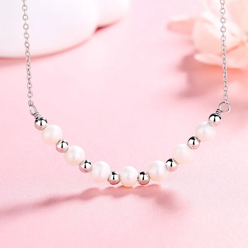 Andaozi Pearl Necklaces Women's-3
