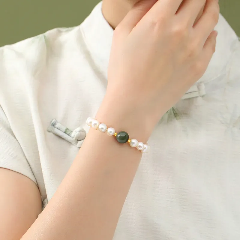 Andaozi Freshwater Pearl Bracelets Women's-3