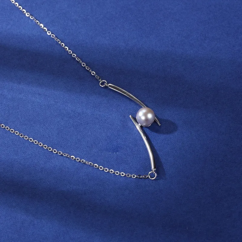 Andaozi Saltwater Pearl Necklaces Women's-4