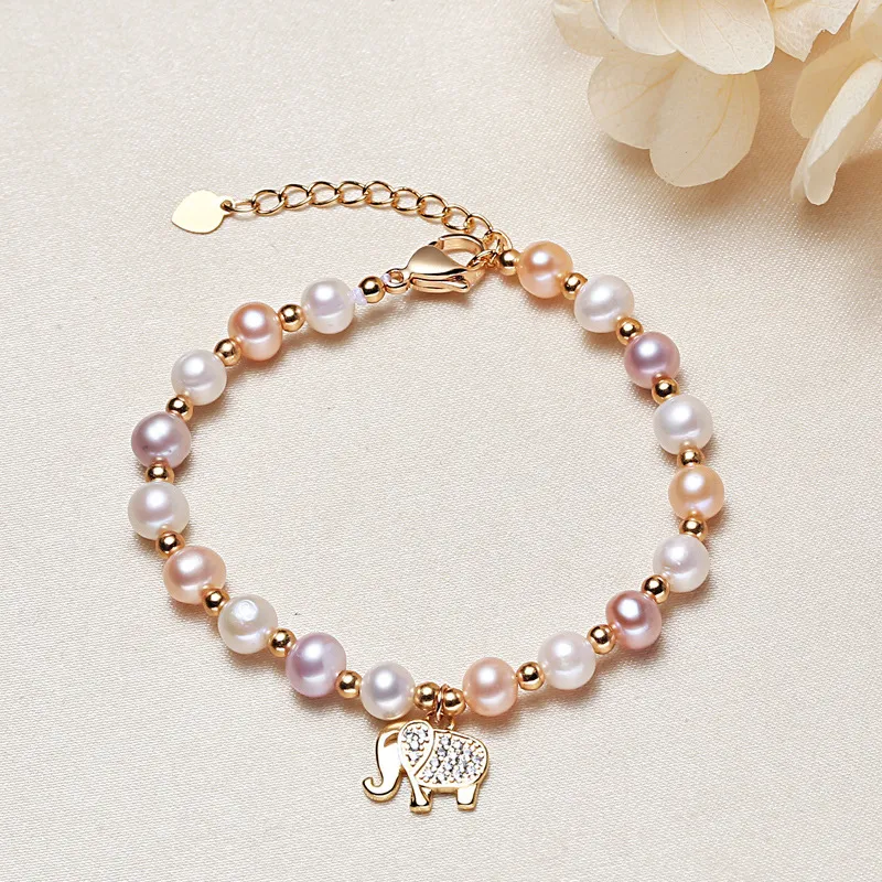 Andaozi Pearl Bracelets Women's-1