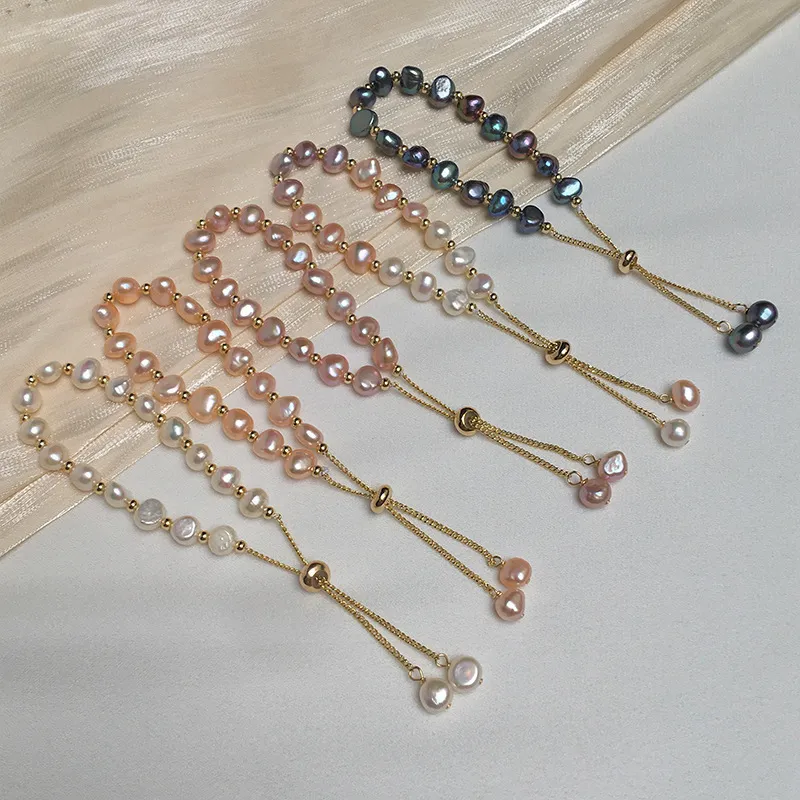 Andaozi Pearl Bracelets Women's-2
