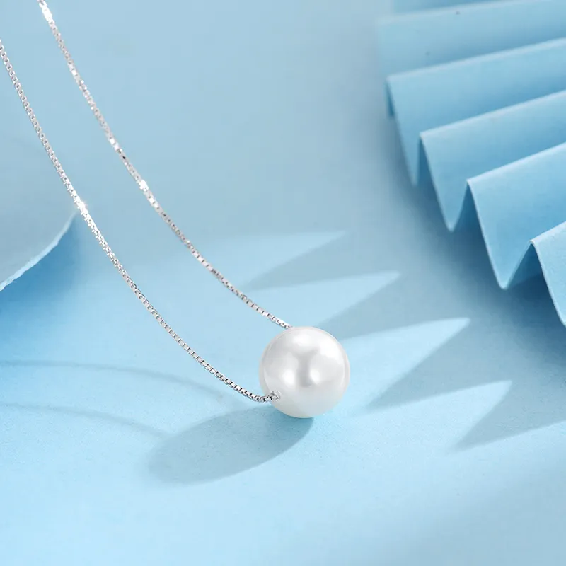 Andaozi Pearl Necklaces Women's-3