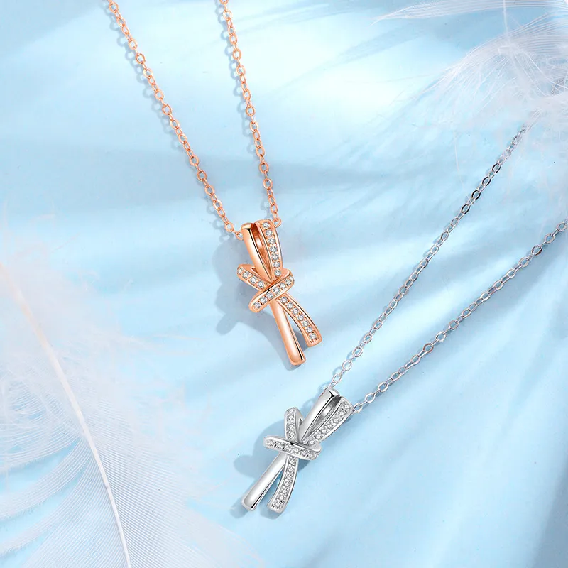 Andaozi S925 Silver Necklaces Women's-1