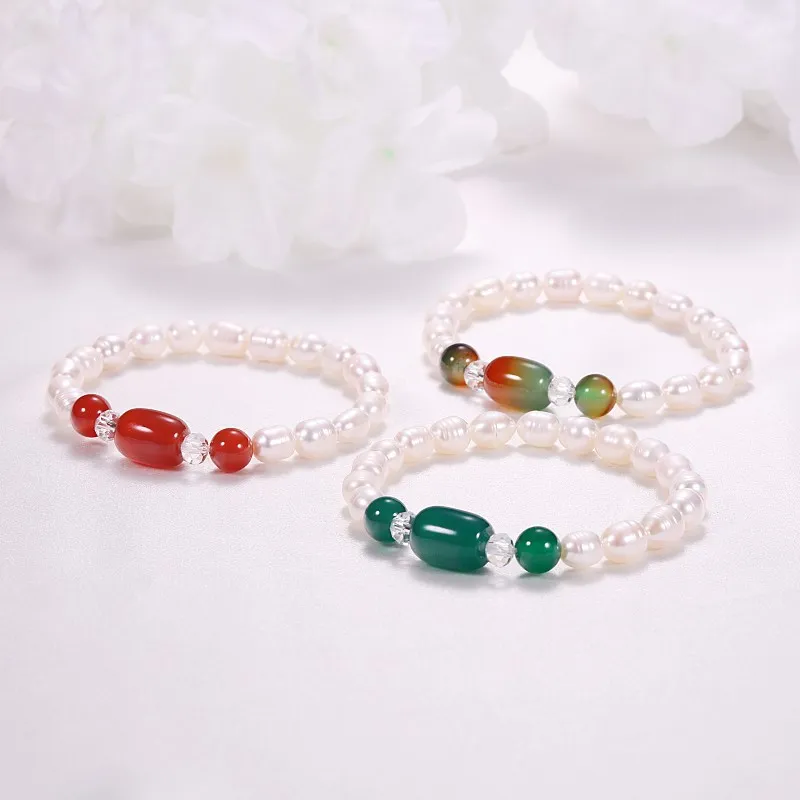 Andaozi Pearl Bracelets Women's-3