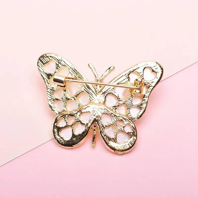 Andaozi Pearl Brooches Women's-2