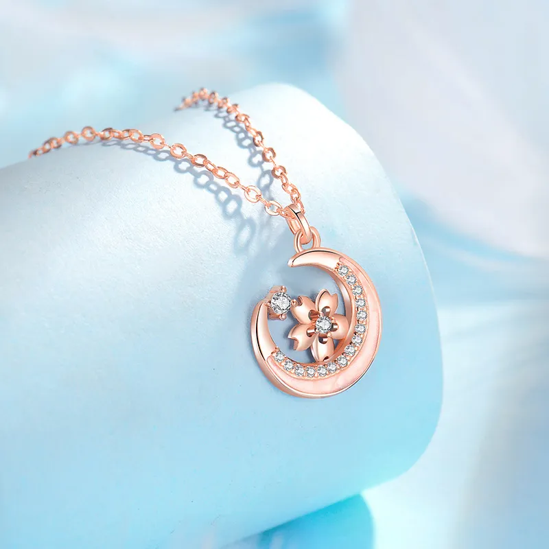 Andaozi S925 Silver Necklaces Women's-3