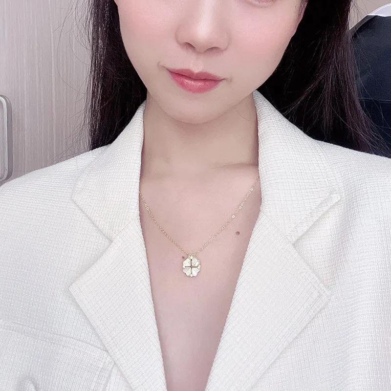 Andaozi 925 Sterling Silver Necklaces Women's-3