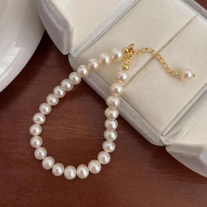 Andaozi Pearl Bracelets Women's-3