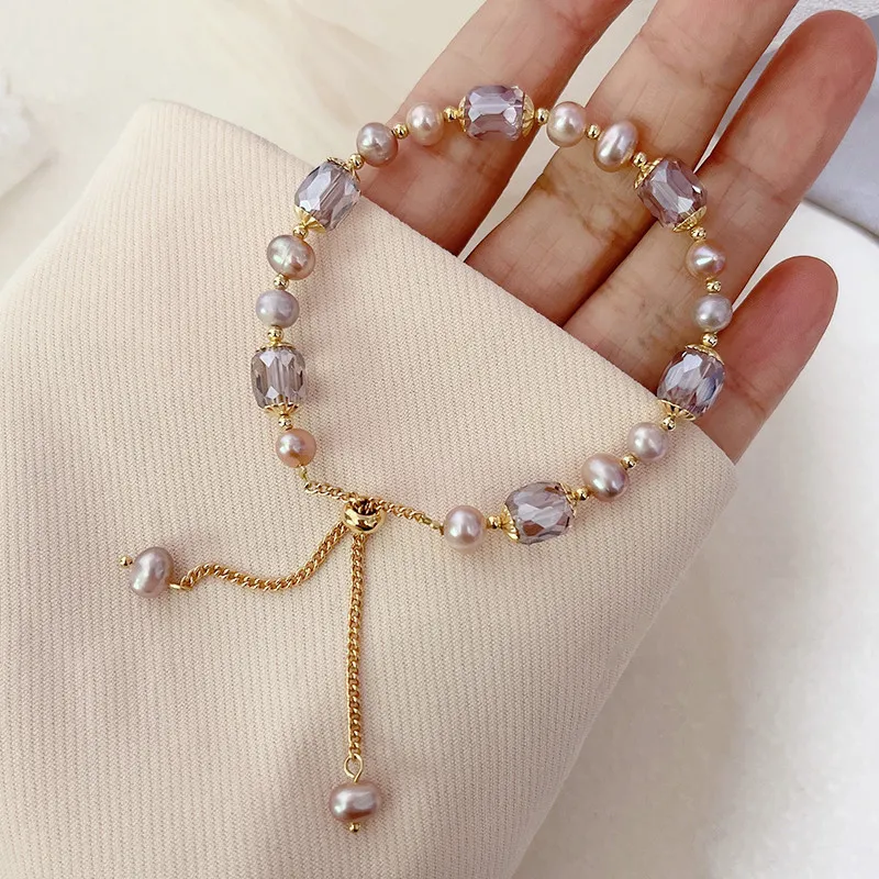 Andaozi Pearl Bracelets Women's-3