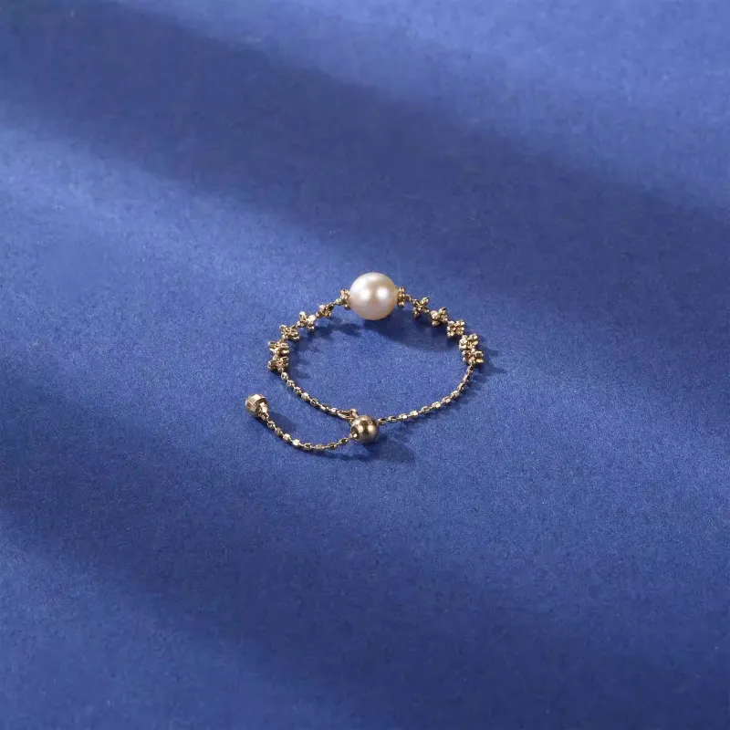 Andaozi Saltwater Pearl Rings Women's-3