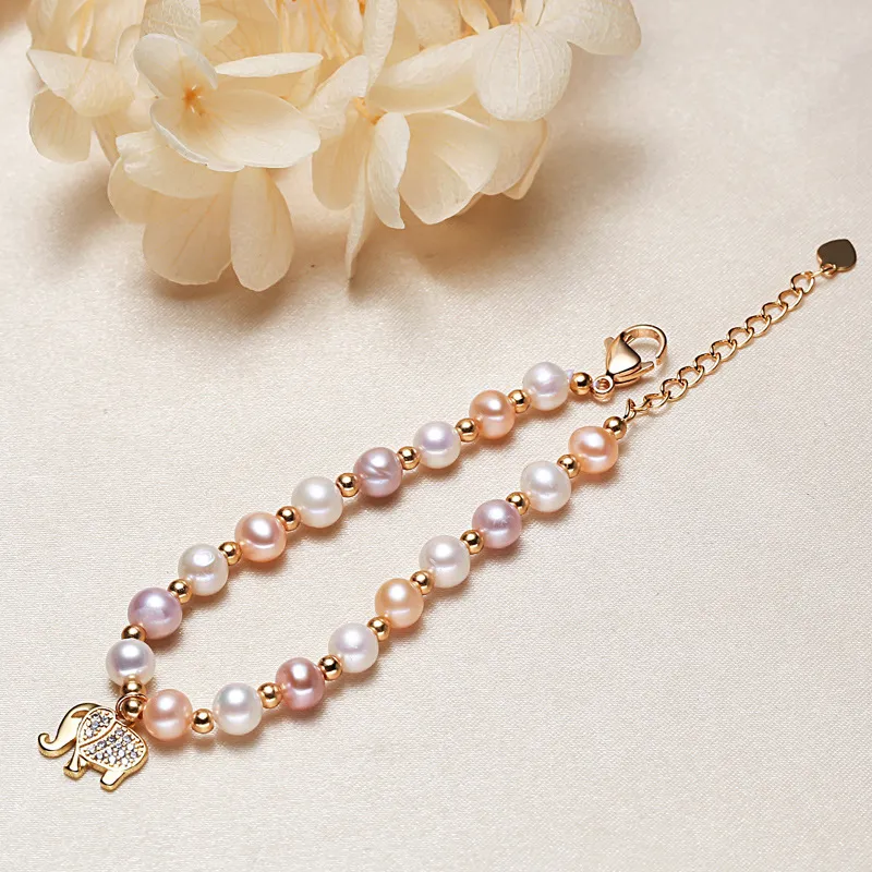 Andaozi Pearl Bracelets Women's-2