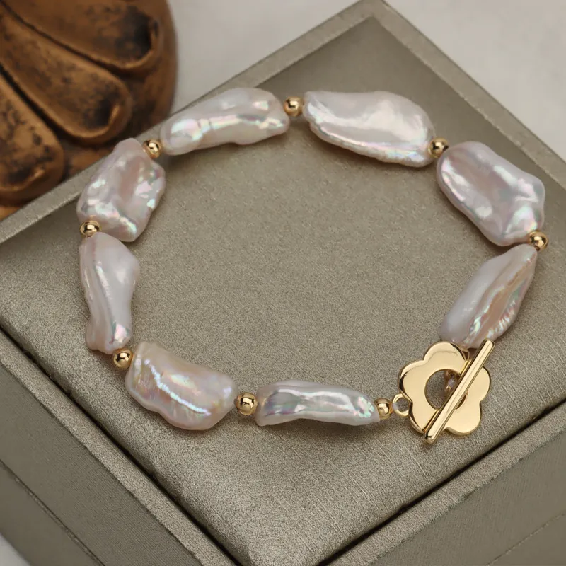 Andaozi Pearl Bracelets Women's-4