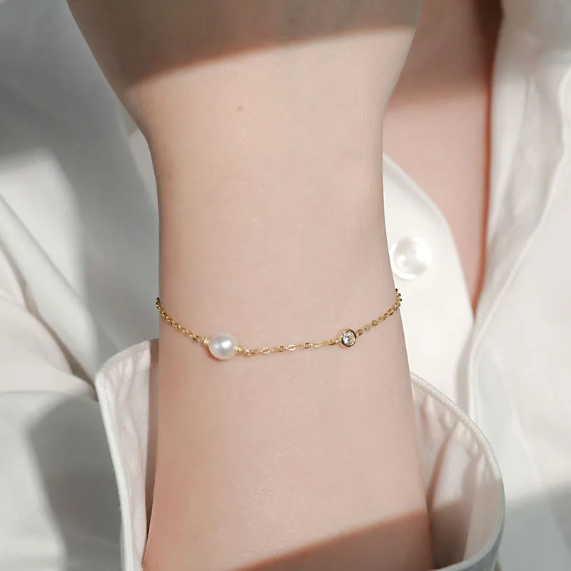 Andaozi Pearl Bracelets Women's-9
